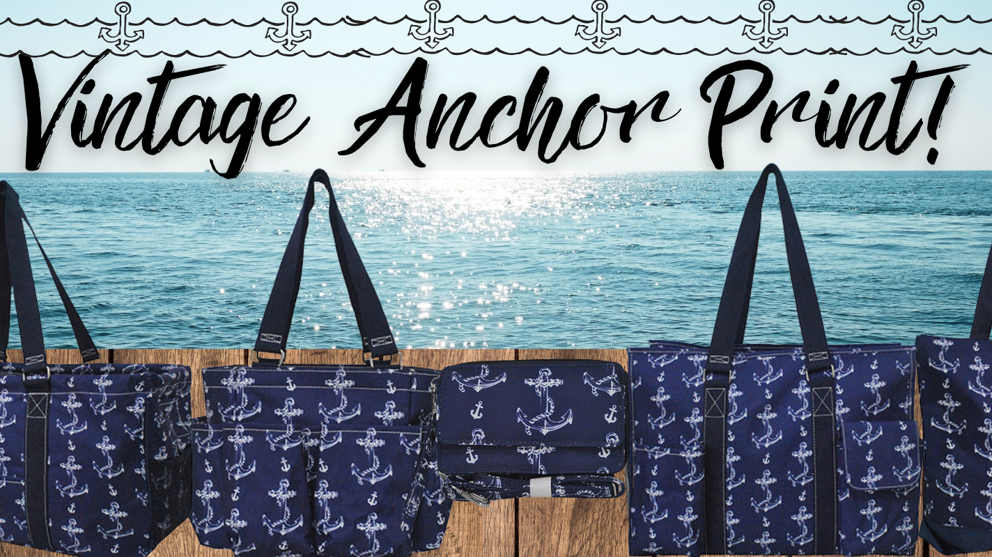 MommyWholesale's New Vintage Anchor Print! ⚓