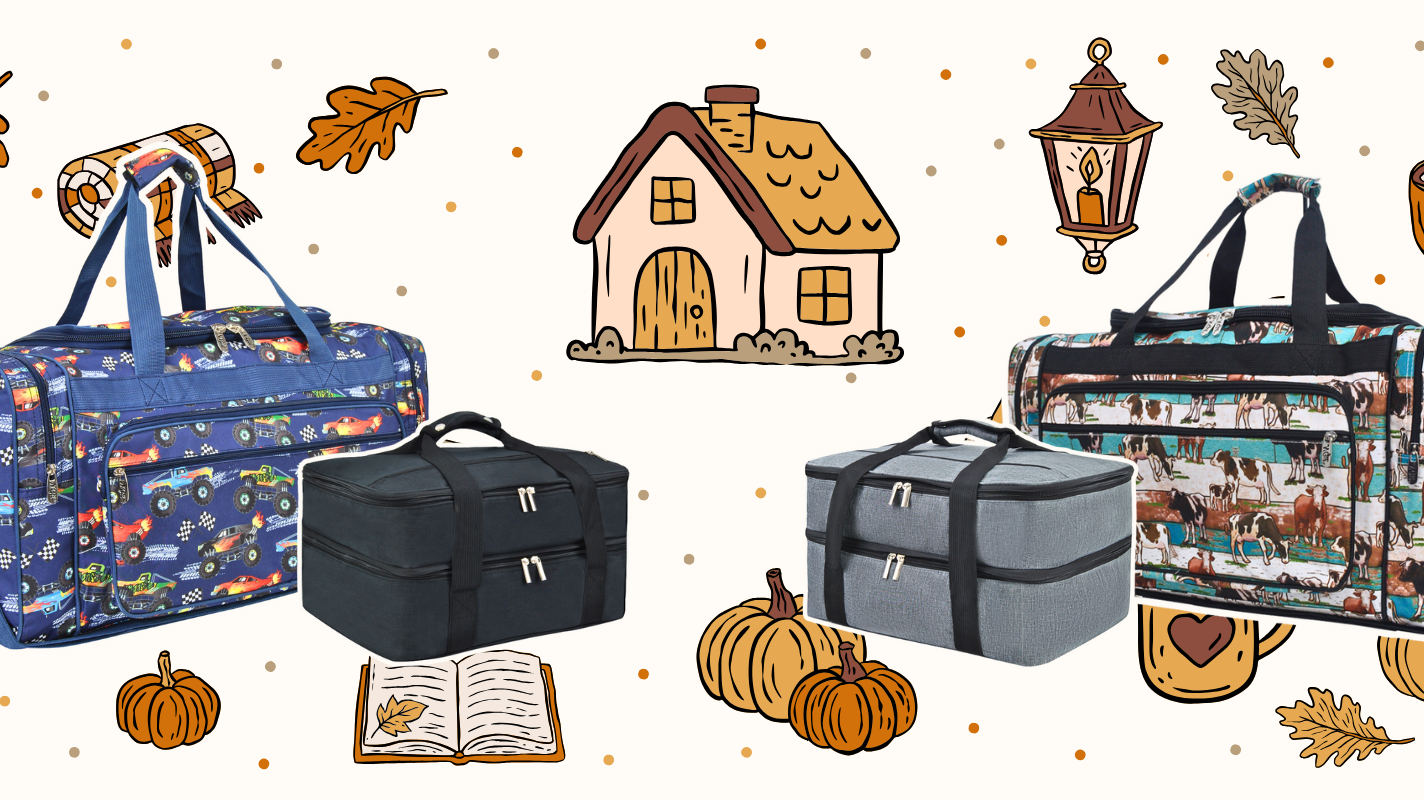 Holiday Prep Made Easy with NGIL Casserole & Duffle Bags 🎁✨
