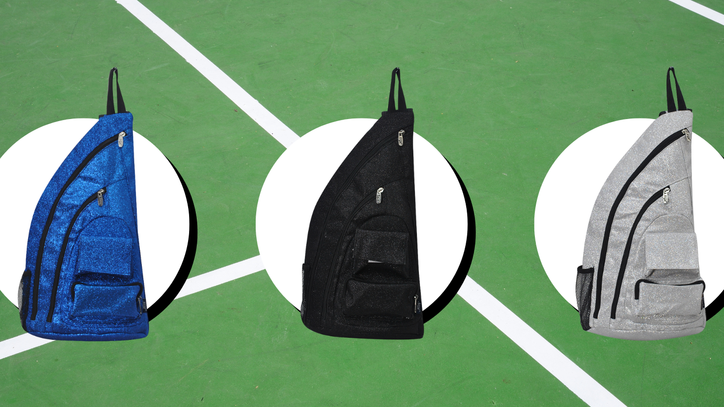 ✨The Ultimate Sports Bag Companion: The Glitter NGIL Sling Backpack ✨