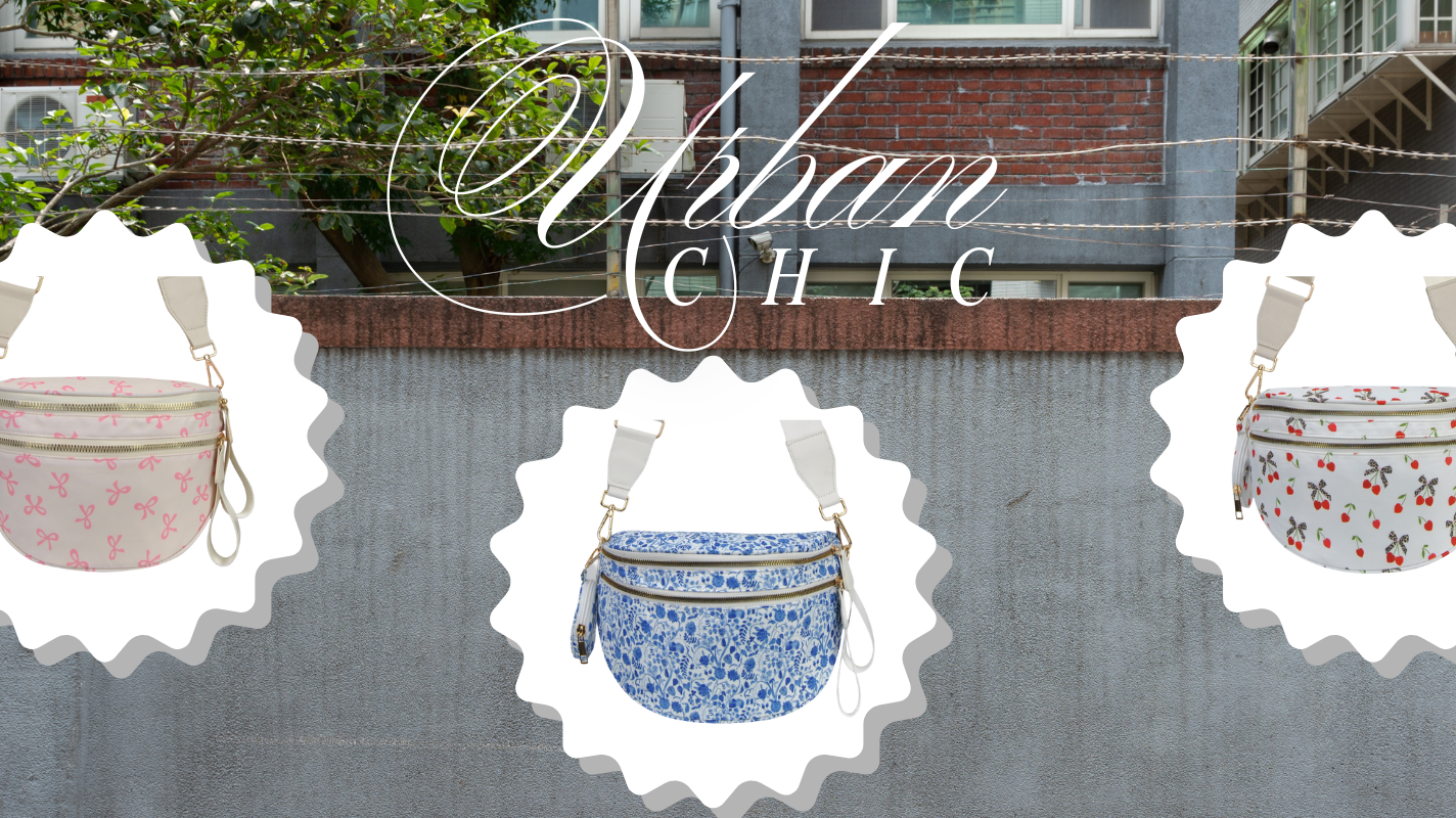 Utility Chic Crossbody Bag: Everyday Function with Fresh New Prints