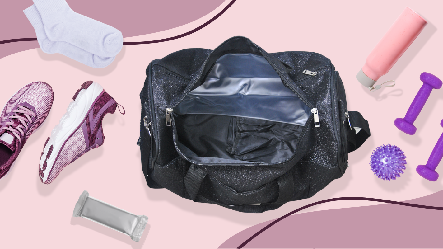 How to Pack Your Glitter Gym Bag Like a Pro