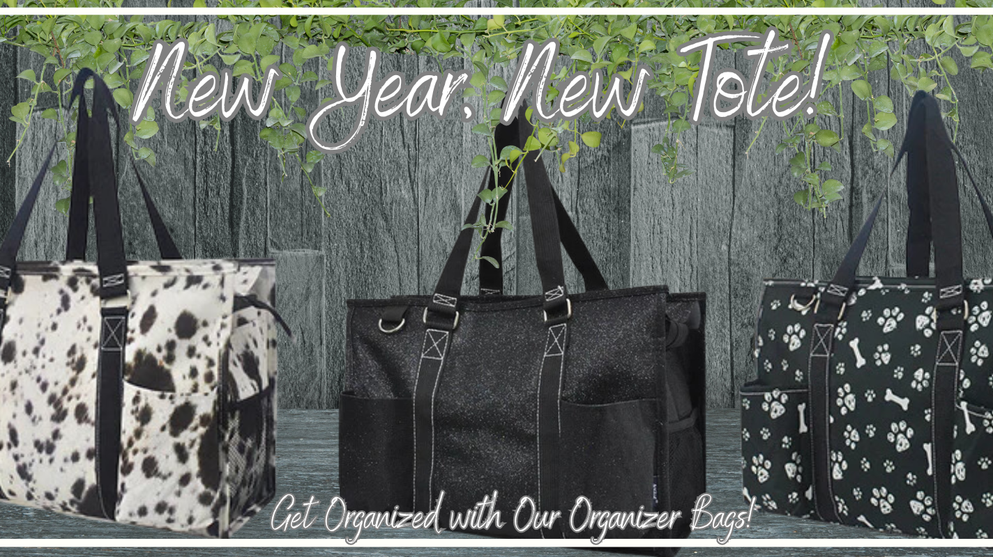 New Year, New Tote: Organize in Style with NGIL Zippered Caddy!