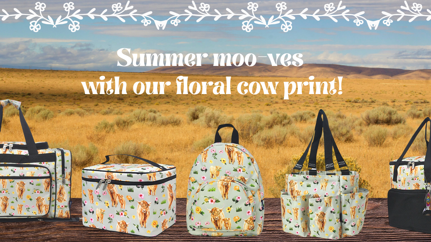 Get Ready for Summer with Our Adorable Floral Cow Print !🐮🌺