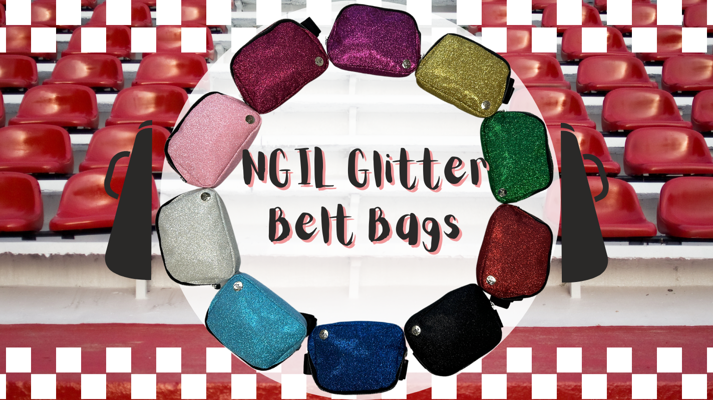NGIL's Glitter Belt Bag – The Ultimate Accessory for Cheer and Dance Enthusiasts