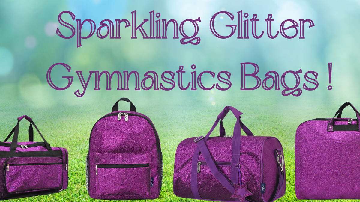 Glittery Gymnastics Bags That Are Perfect for Gymnasts on the Go!