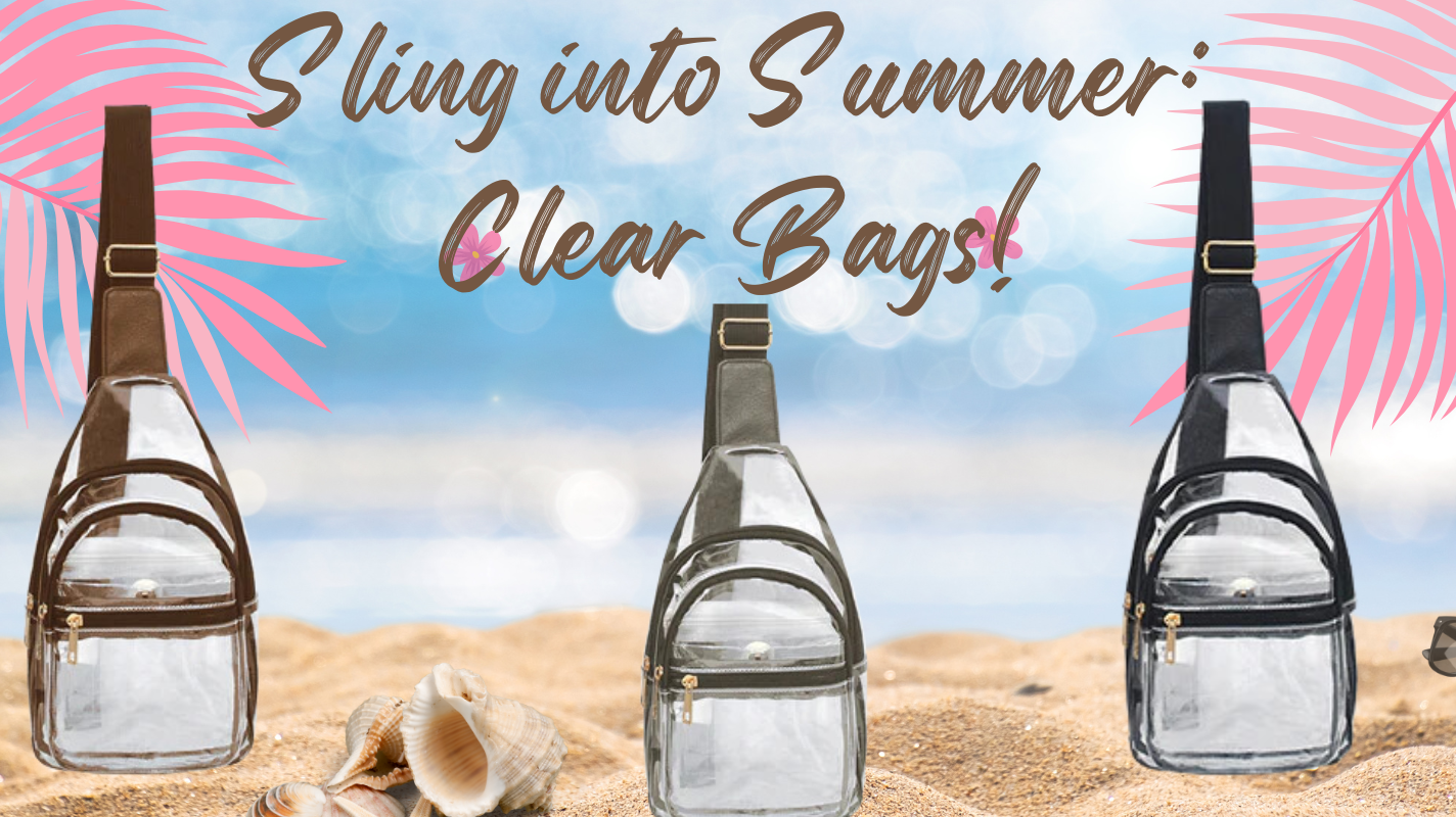 Sling into Summer: Clear Fashion Sling Bags! 🎡💖