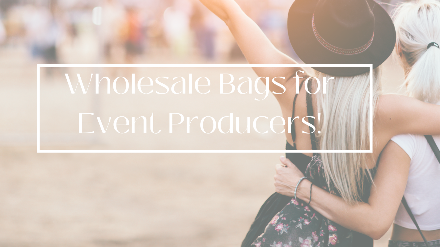 How to choose the right wholesale bags for your event
