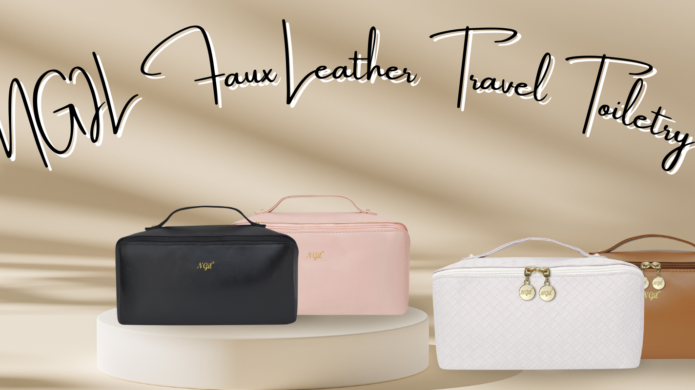 Meet the NGIL Travel Toiletry Bag: Perfect for Skincare and Makeup Essentials