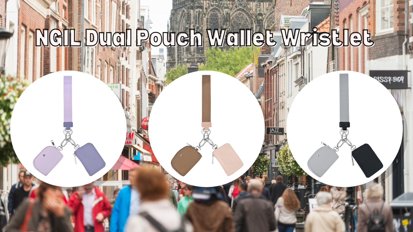 🛍️ Your Perfect Sidekick: The NGIL Dual Pouch Wallet Wristlet🛍️