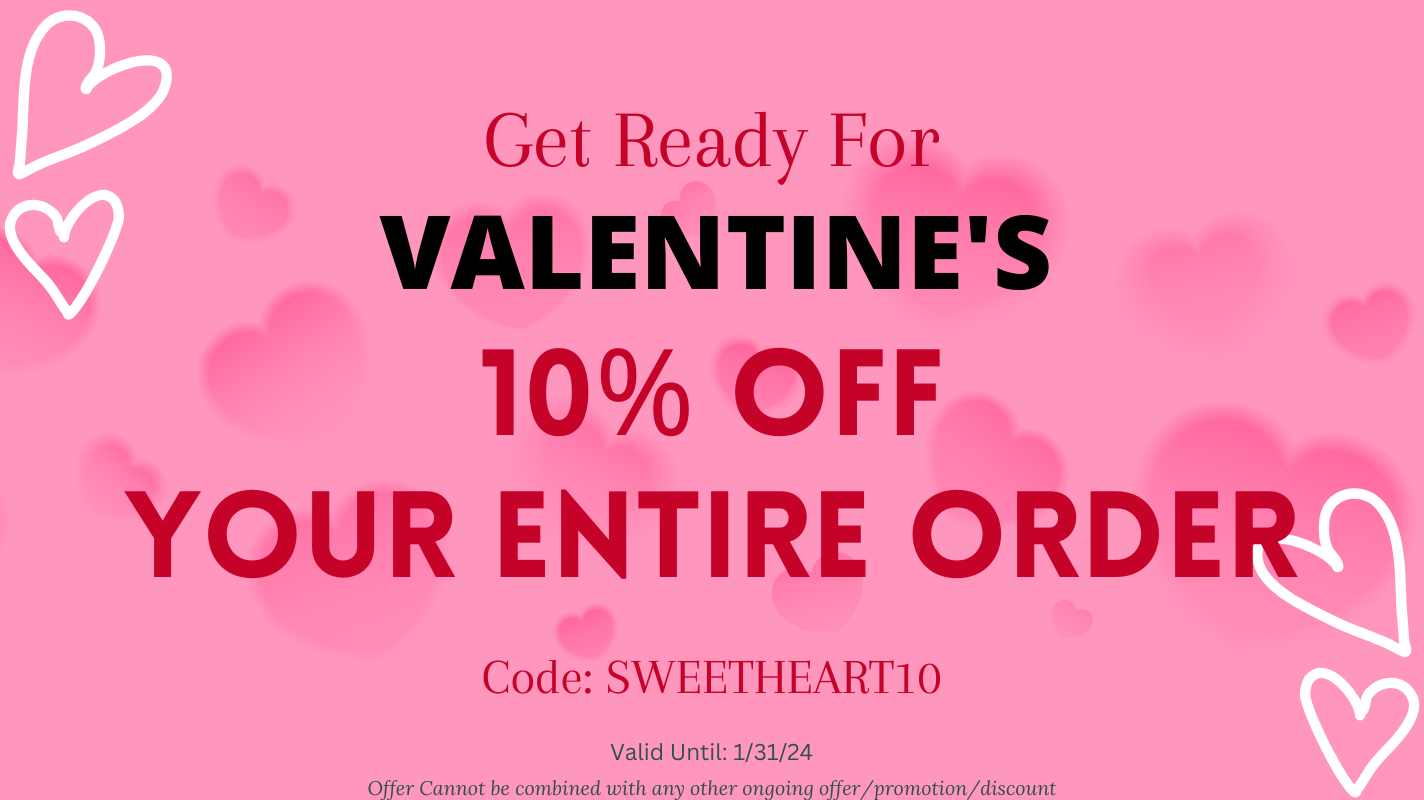 💖 Lovin' Our Early V-Day Sale! 💖