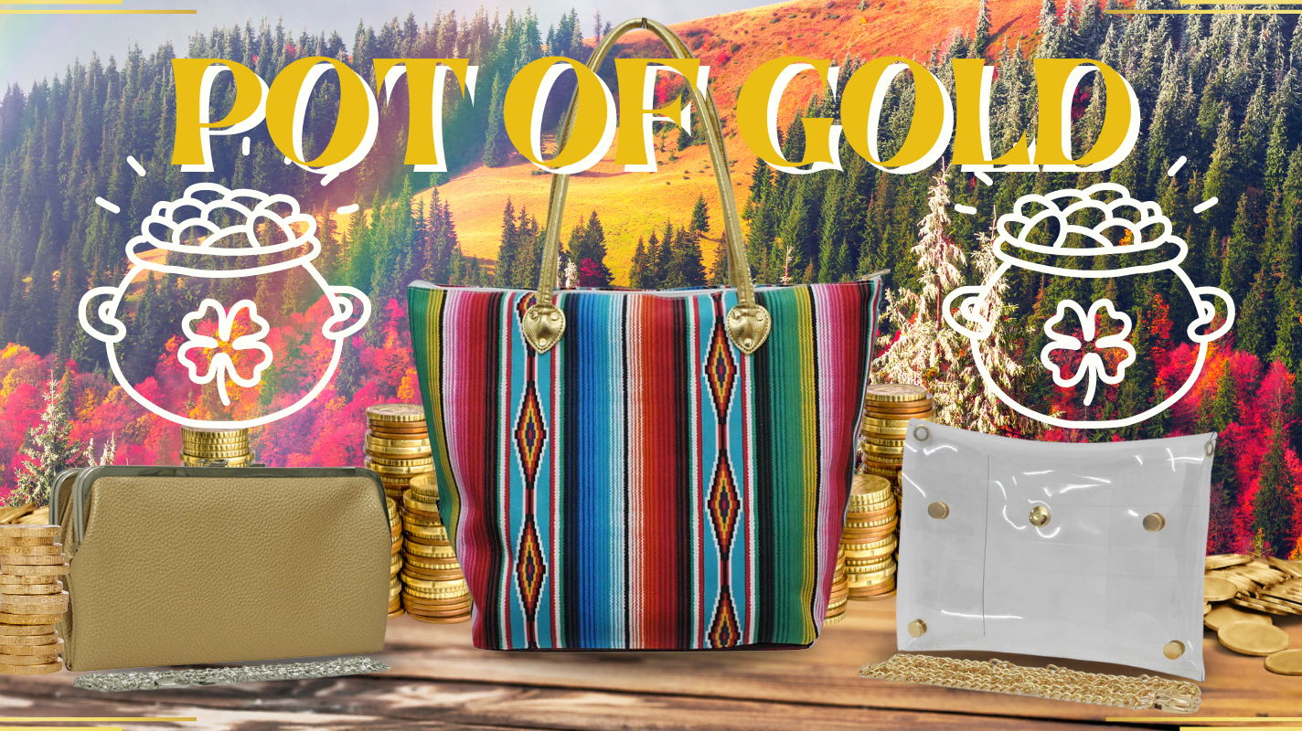 Discover Your Pot of Gold: MommyWholesale's Stunning Gold Bags