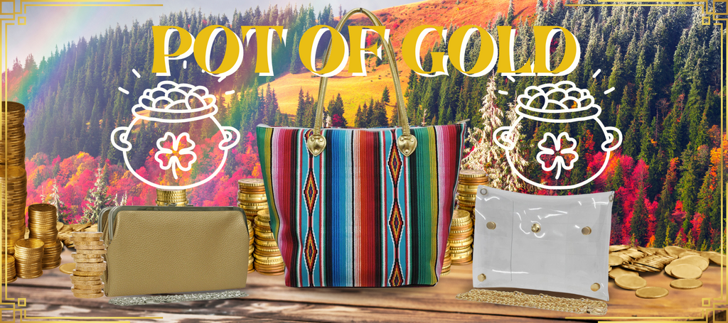 Discover Your Pot of Gold: MommyWholesale's Stunning Gold Bags
