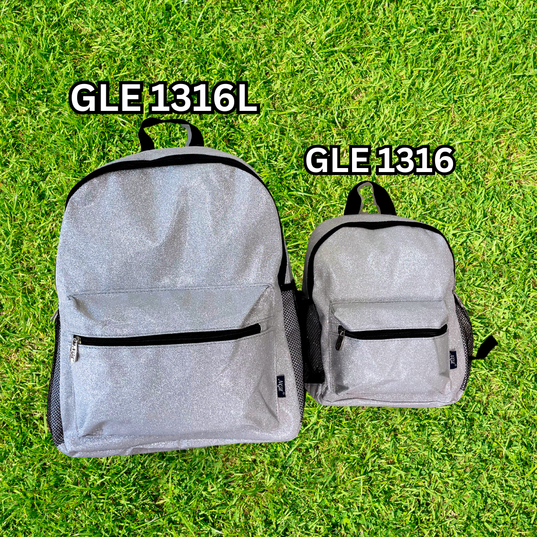 Large Silver glitter backpacks, cheer backpacks, dance backpacks, gymnastics backpacks, tumbling backpacks, ballet backpacks, sports backpacks, pageant backpacks, competition backpacks, glitter cheer bags, sparkle dance bags, glitter gym backpack, glitter practice backpack, glitter team backpack, cheer competition backpack, dance recital backpack, ballet gear backpack, gymnastics gear backpack, glitter travel backpack, glitter performance bag