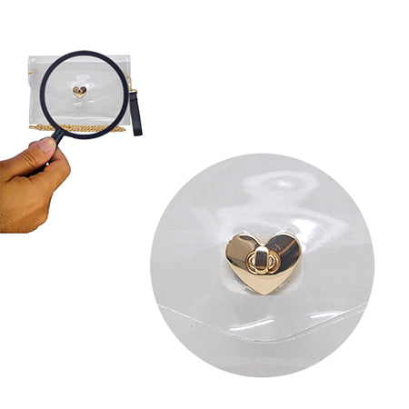clear heart clutch, stadium approved bag, concert clear crossbody, clear vinyl stadium purse, gold heart locket bag, transparent concert clutch, faux leather stadium bag, clear bag with strap, stadium event purse, game day clear bag, heart lock stadium clutch, trendy clear concert purse, see-through crossbody, clear purse for concerts, NFL approved bag, stadium game clutch, hands-free stadium bag, stylish stadium crossbody, heart locket clear bag, festival clear purse