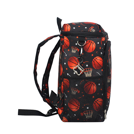 basketball backpack, insulated basketball bag, basketball cooler bag, sports cooler backpack, basketball fan gift, basketball mom gear, basketball coach backpack, insulated game day bag, basketball team supplies, court side cooler, canvas cooler backpack, basketball travel bag, youth basketball gear, boys basketball bag, girls basketball backpack, basketball tournament tote, game day cooler, school sports bag, basketball snack bag, drink cooler for basketball, basketball player gift