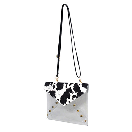 Clear cow bag, Clear Crossbody Stadium Bag, NGIL Clear Bag, Stadium-Approved Crossbody Bag, Transparent Crossbody Purse, Clear Crossbody Bag for Events, Clear Shoulder Bag for Sports, Transparent Crossbody Tote, Security-Friendly Stadium Bag, NGIL Clear Purse for Games, See-Through Crossbody Bag,, Clear Vinyl Crossbody Bag, Clear Bag for Concerts, NGIL Crossbody Purse with Shoulder Strap, Clear Bag for Venue Entry, Fashionable Clear Crossbody Bag