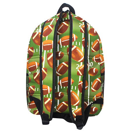football backpack, NGIL football backpack, canvas football backpack, football school backpack, football team bag, football mom backpack, football gear backpack, football coach backpack, football fan backpack, sporty football backpack, zippered football backpack, football student backpack, football practice bag, football shoulder bag, football gift backpack, monogram football backpack, football travel backpack, football carryall bag, high school football backpack, college football backpack