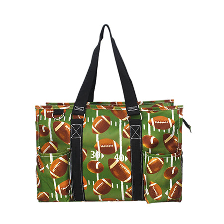 football tote bag, football organizer tote, NGIL football bag, football mom tote, football coach tote, football game day bag, canvas football tote, zippered football tote, football field tote, football gear bag, football practice tote, football utility tote, football fan tote, football mesh pocket bag, football team tote, football caddy tote, football carryall bag, football water bottle tote, football travel tote, football gift tote, monogram football tote, football bag for games
