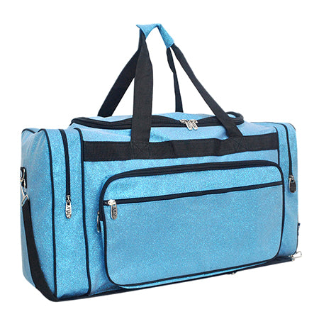 GLITTER DUFFLE BAG, GLITTER DUFFLE BAG, CHEER DUFFLE BAG, DANCE GLITTER BAG, GYMNASTICS DUFFEL BAG, CANVAS DUFFLE BAG, BLUE GLITTER DUFFLE BAG, SPORTS BAG
