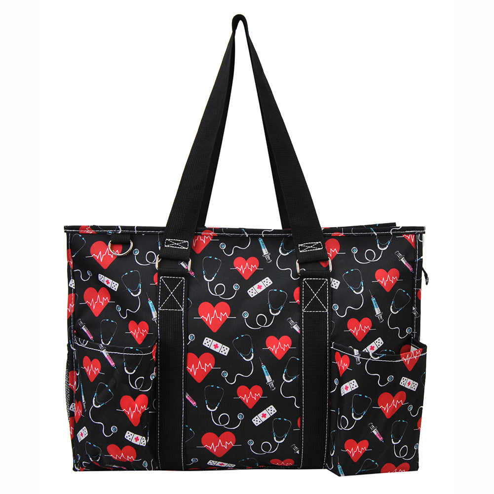nurse organizer tote, NGIL nurse bag, zippered nurse caddy, nurse work tote, large tote for nurses, RN utility bag, nurse supply organizer, canvas nurse tote, nursing student tote bag, nurse appreciation gift, nurse shift bag, healthcare caddy tote, nurse gear bag, cute nurse tote, monogram nurse tote bag, nurse work essentials tote, durable nurse tote, nurse classroom bag, nurse pocket organizer tote, nurse daily bag, nurse gift idea, hospital work tote, nurse carryall bag