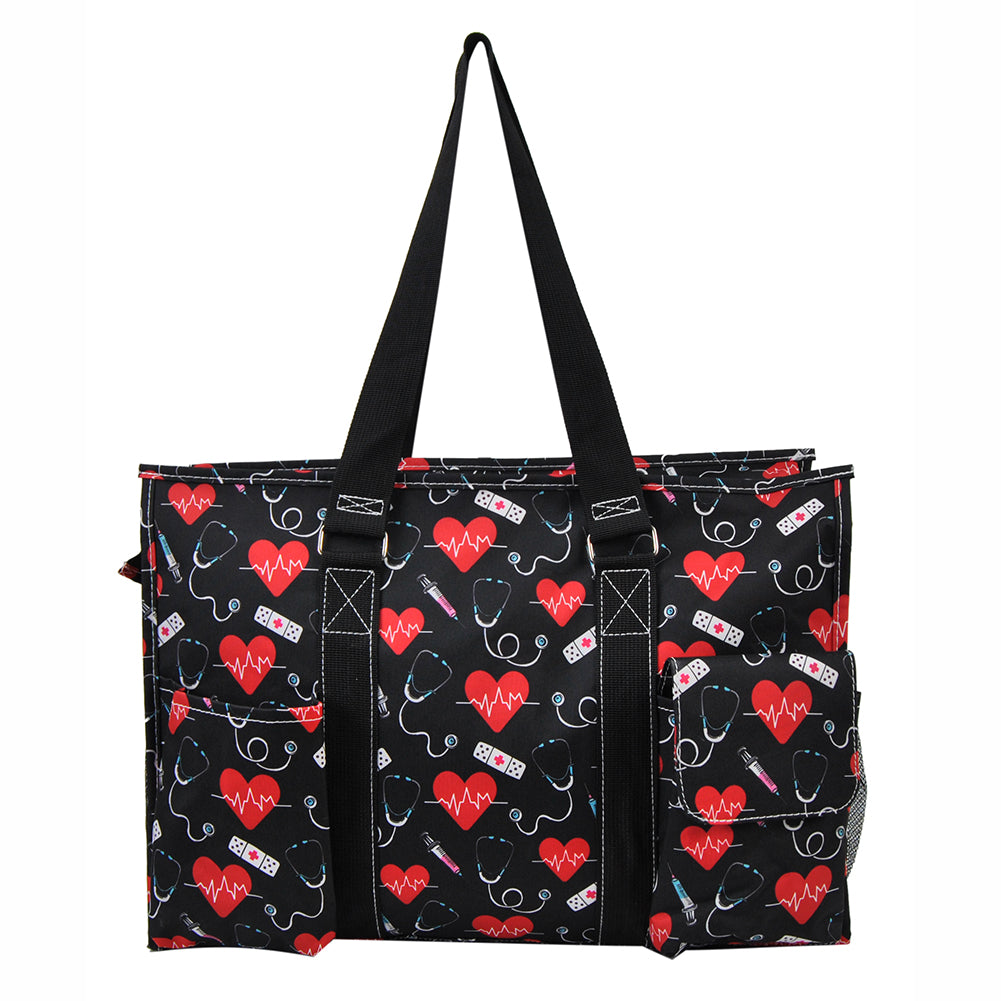 nurse organizer tote, NGIL nurse bag, zippered nurse caddy, nurse work tote, large tote for nurses, RN utility bag, nurse supply organizer, canvas nurse tote, nursing student tote bag, nurse appreciation gift, nurse shift bag, healthcare caddy tote, nurse gear bag, cute nurse tote, monogram nurse tote bag, nurse work essentials tote, durable nurse tote, nurse classroom bag, nurse pocket organizer tote, nurse daily bag, nurse gift idea, hospital work tote, nurse carryall bag