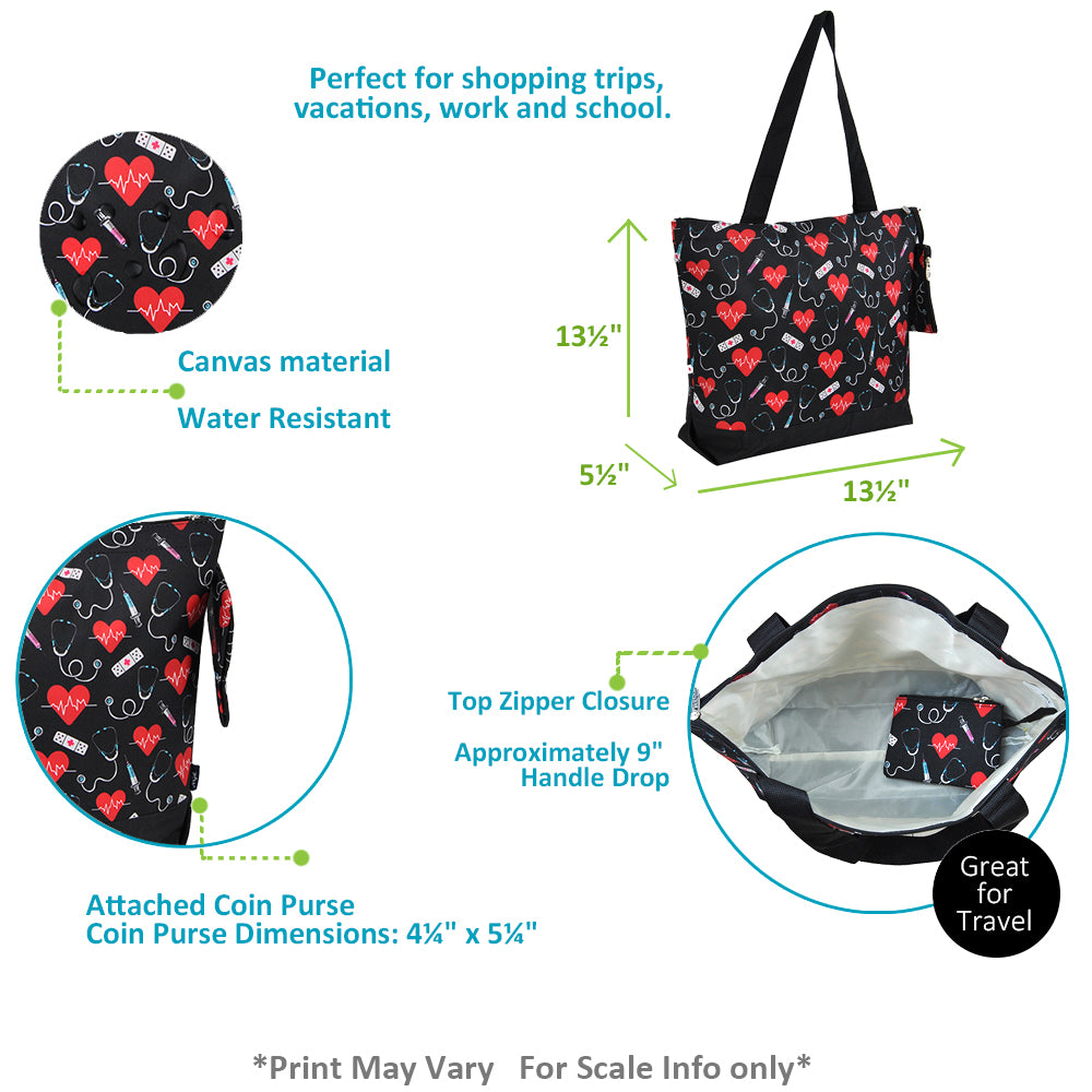 nurse tote bag, NGIL nurse tote, canvas nurse tote, nursing student tote, nurse work bag, nurse zip tote, nurse appreciation gift, nurse bag with coin purse, nurse print tote, everyday nurse bag, tote bag for nurses, cute nurse tote, nurse gear bag, hospital shift bag, nurse essentials tote, monogram nurse tote, RN canvas tote, nurse duty bag, practical nurse gift, nurse graduation tote, nurse organizer tote, nurse canvas bag with zipper, nursing school accessory bag