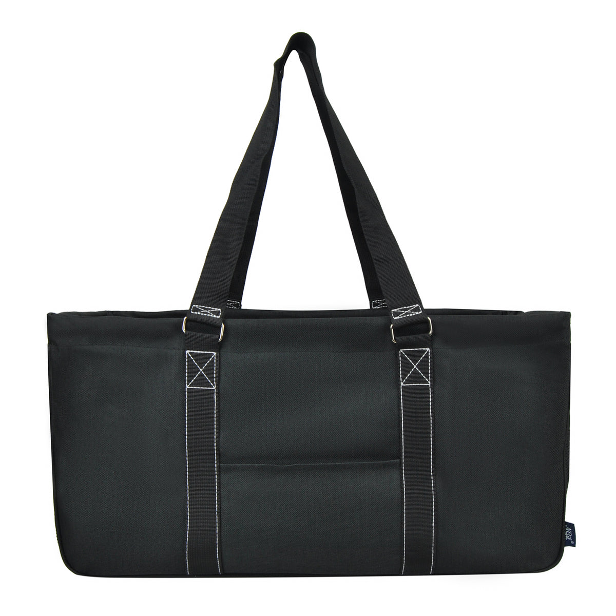 Crosshatch Black NGIL Large Collapsible Utility Bag