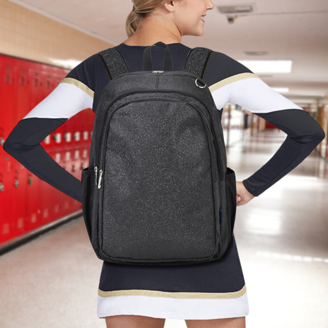black glitter backpacks, cheer backpacks, dance backpacks, gymnastics backpacks, tumbling backpacks, ballet backpacks, sports backpacks, pageant backpacks, competition backpacks, glitter cheer bags, sparkle dance bags, glitter gym backpack, glitter practice backpack, glitter team backpack, cheer competition backpack, dance recital backpack, ballet gear backpack, gymnastics gear backpack, glitter travel backpack, glitter performance bag