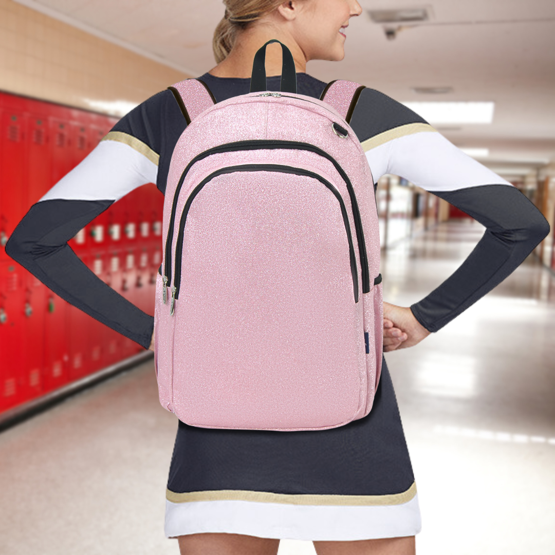 pink glitter backpacks, cheer backpacks, dance backpacks, gymnastics backpacks, tumbling backpacks, ballet backpacks, sports backpacks, pageant backpacks, competition backpacks, glitter cheer bags, sparkle dance bags, glitter gym backpack, glitter practice backpack, glitter team backpack, cheer competition backpack, dance recital backpack, ballet gear backpack, gymnastics gear backpack, glitter travel backpack, glitter performance bag