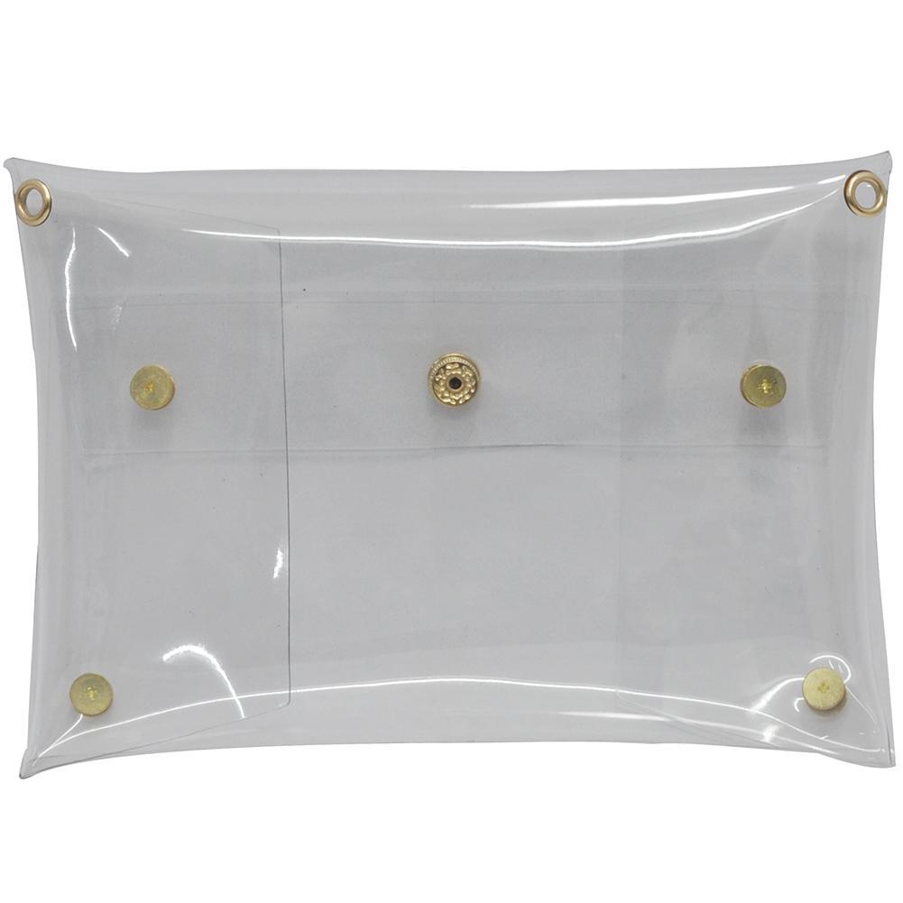 clear clutch bag, stadium approved bag, transparent event purse, vinyl concert clutch, clear bag for festivals, club-ready clear bag, see-through stadium purse, crossbody clutch with chain, gold studded clear clutch, stadium concert bag, festival crossbody clutch, clear purse for game day, transparent bag with studs, stylish clear vinyl clutch, concerts clear bag, clubs approved bag, fashion stadium clutch, small clear crossbody, event ready transparent bag, stadium purse with chain