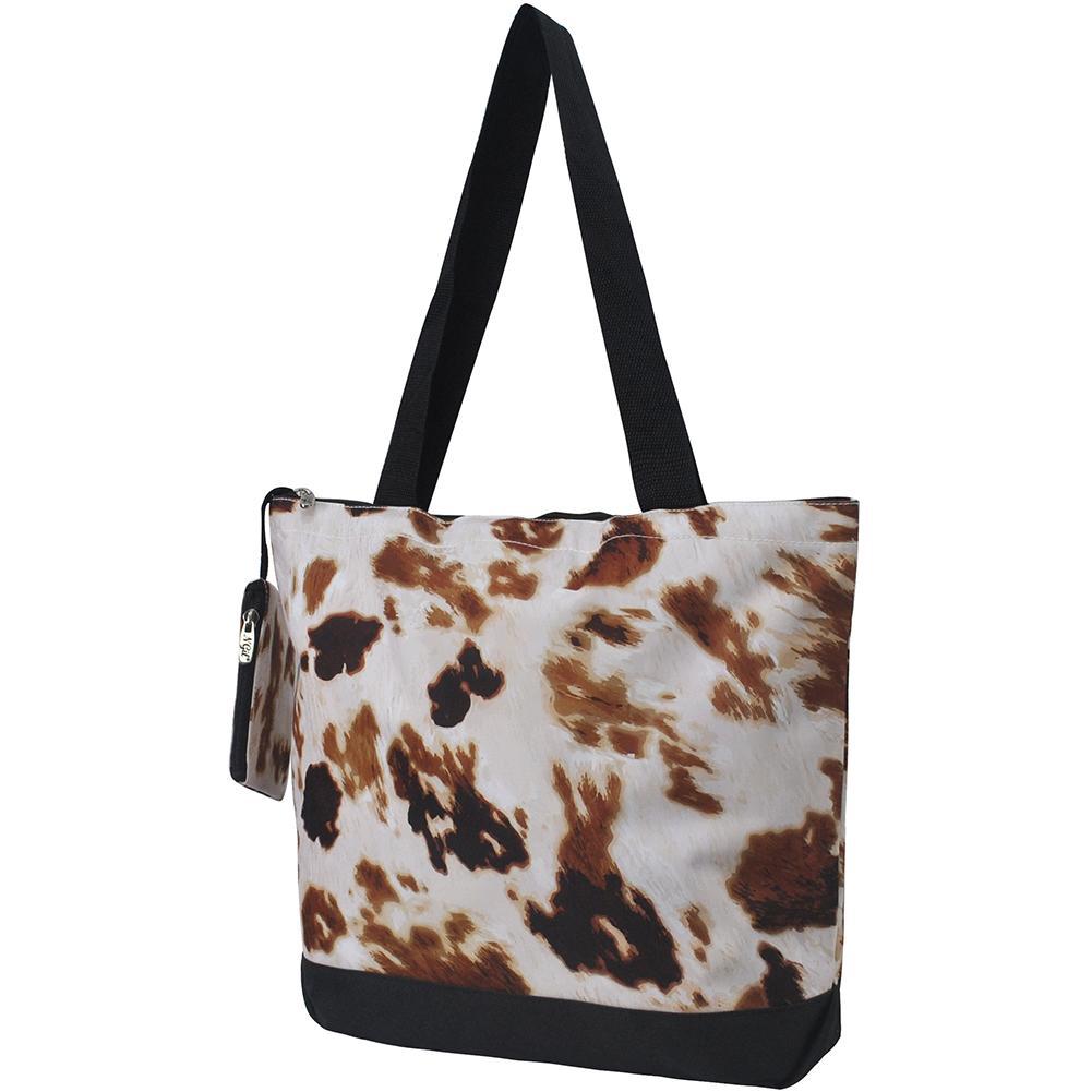 NGIL Brand, Personalized Travel Bag, monogram gift ideas, personalized accessories for mom, gifts for mom, nice tote bags for work, nice canvas tote bag, cute cow tote bag, cow bags for women, nice women’s tote bag, ngil tote bags. 
