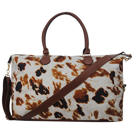 LARGE TOTE BAG, VERSATILE WEEKENDER BAG, AFFORDABLE WEEKENDER, AFFORDABLE TRAVEL BAG, TRAVEL BAG FOR CHEAP, DESGINER INSPIRED, COW ACCESORIES, COWGIRL LUGGAGE