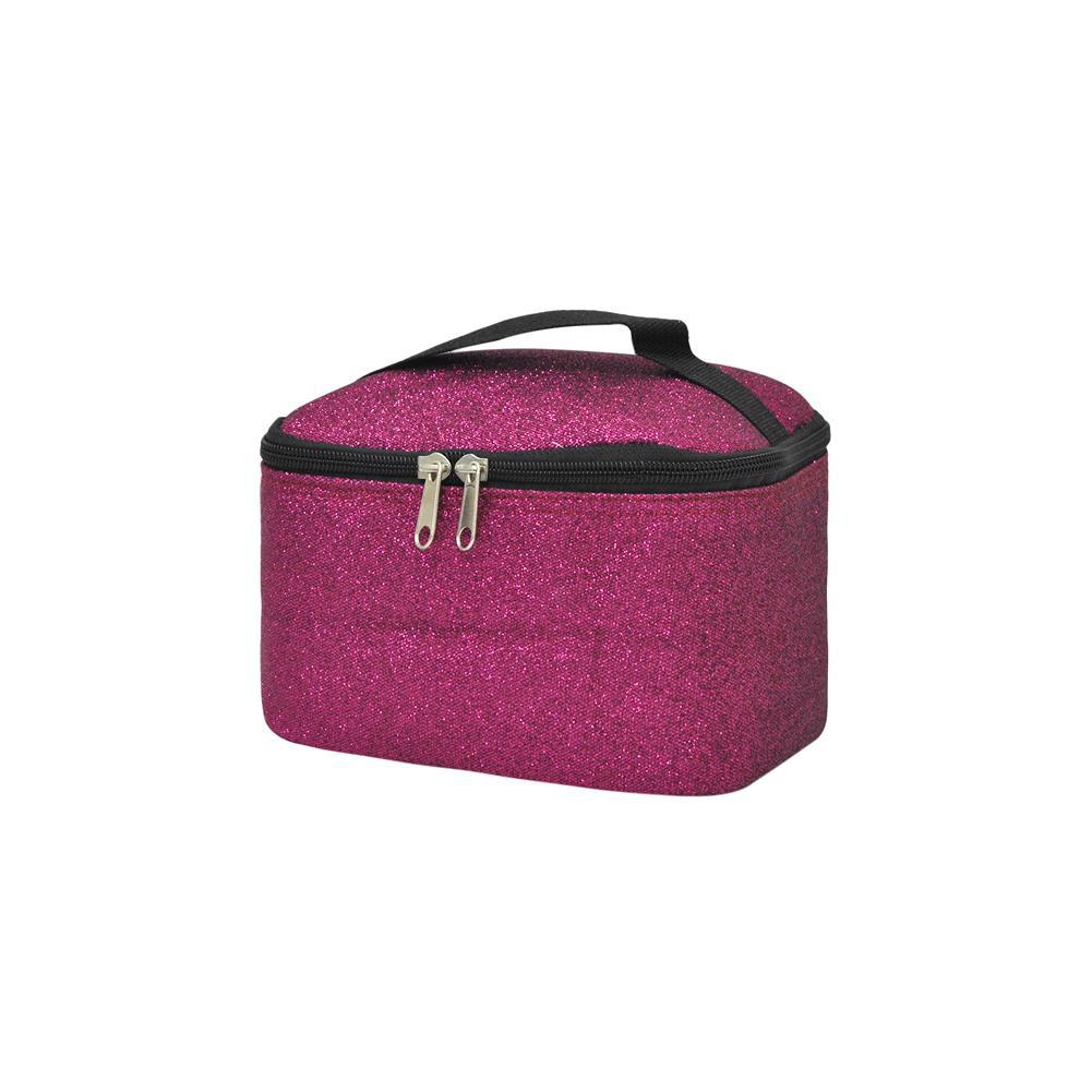 dance recital gift, Cosmetic case sale, cosmetic organizer travel, cosmetic organizer for vanity, personalized makeup travel case, hot pink glitter case, dance recital gifts for girls, 