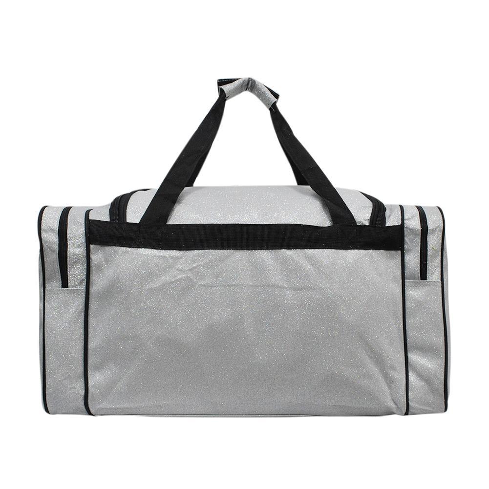 silver 20" glitter duffle bag, glitter duffle bag, 20-inch glitter bag, cheer glitter duffle bag, dance glitter duffle bag, gymnastics glitter duffle bag, competition glitter duffle, academy glitter duffle, afterschool glitter duffle, school glitter duffle, glitter team duffle bag, glitter cheer mom duffle, glitter dance mom duffle, gym mom glitter duffle, 20" glitter cheer bag, 20" glitter dance bag, 20" gym glitter bag, competition 20" glitter duffle, academy 20" glitter bag, afterschool glitter duffle