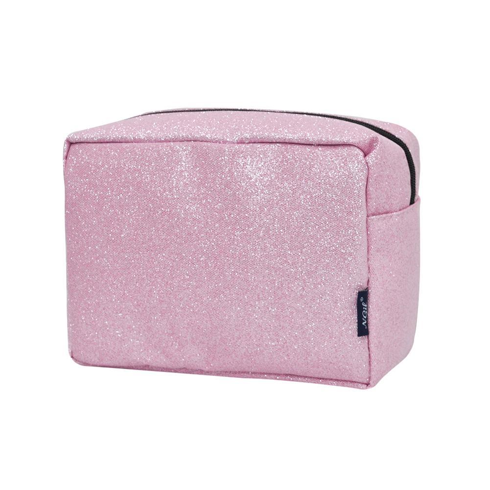 Personalized cosmetic bag for bridesmaids, personalized cosmetic bag for women, monogram makeup bag buy, personalized accessories for girls, makeup bag for brushes, makeup bag for bridesmaids, pink makeup bag online, pink glitter cosmetic bag, makeup pouch with compartments, travel pouch gift set.