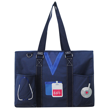 nurse organizer tote, NGIL nurse bag, zippered nurse caddy, nurse work tote, large tote for nurses, RN utility bag, nurse supply organizer, canvas nurse tote, nursing student tote bag, nurse appreciation gift, nurse shift bag, healthcare caddy tote, nurse gear bag, cute nurse tote, monogram nurse tote bag, nurse work essentials tote, durable nurse tote, nurse classroom bag, nurse pocket organizer tote, nurse daily bag, nurse gift idea, hospital work tote, nurse carryall bag