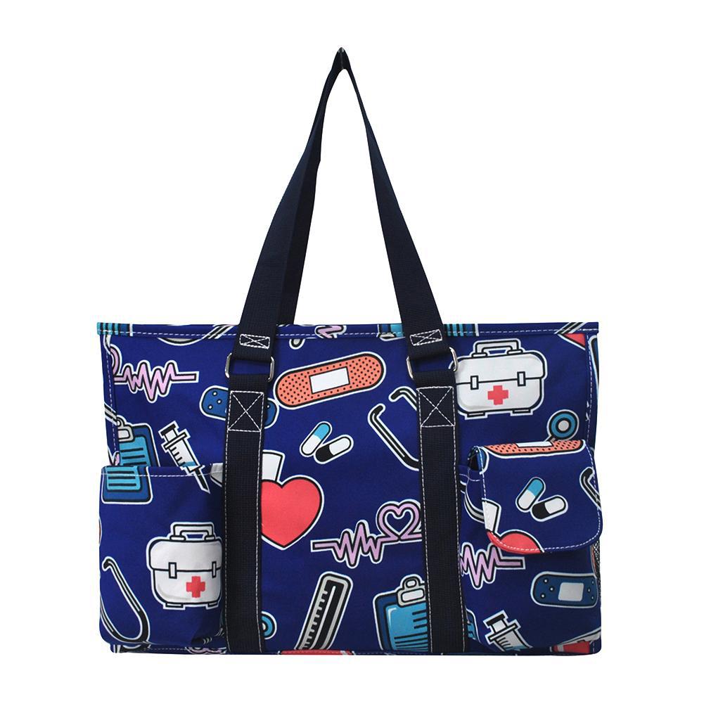 nurse organizer tote, NGIL nurse bag, zippered nurse caddy, nurse work tote, large tote for nurses, RN utility bag, nurse supply organizer, canvas nurse tote, nursing student tote bag, nurse appreciation gift, nurse shift bag, healthcare caddy tote, nurse gear bag, cute nurse tote, monogram nurse tote bag, nurse work essentials tote, durable nurse tote, nurse classroom bag, nurse pocket organizer tote, nurse daily bag, nurse gift idea, hospital work tote, nurse carryall bag