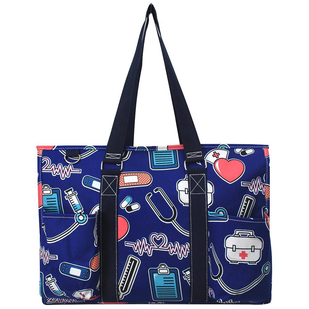 nurse organizer tote, NGIL nurse bag, zippered nurse caddy, nurse work tote, large tote for nurses, RN utility bag, nurse supply organizer, canvas nurse tote, nursing student tote bag, nurse appreciation gift, nurse shift bag, healthcare caddy tote, nurse gear bag, cute nurse tote, monogram nurse tote bag, nurse work essentials tote, durable nurse tote, nurse classroom bag, nurse pocket organizer tote, nurse daily bag, nurse gift idea, hospital work tote, nurse carryall bag