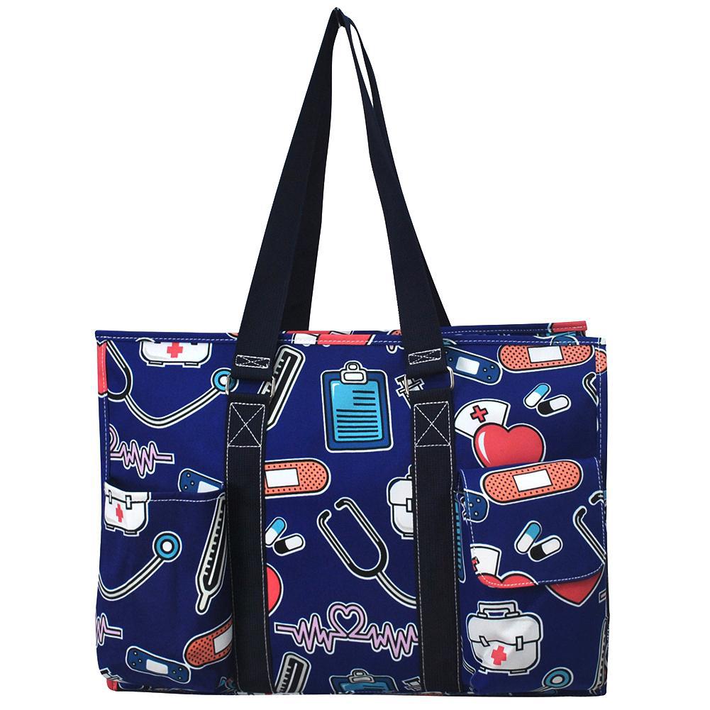 nurse organizer tote, NGIL nurse bag, zippered nurse caddy, nurse work tote, large tote for nurses, RN utility bag, nurse supply organizer, canvas nurse tote, nursing student tote bag, nurse appreciation gift, nurse shift bag, healthcare caddy tote, nurse gear bag, cute nurse tote, monogram nurse tote bag, nurse work essentials tote, durable nurse tote, nurse classroom bag, nurse pocket organizer tote, nurse daily bag, nurse gift idea, hospital work tote, nurse carryall bag