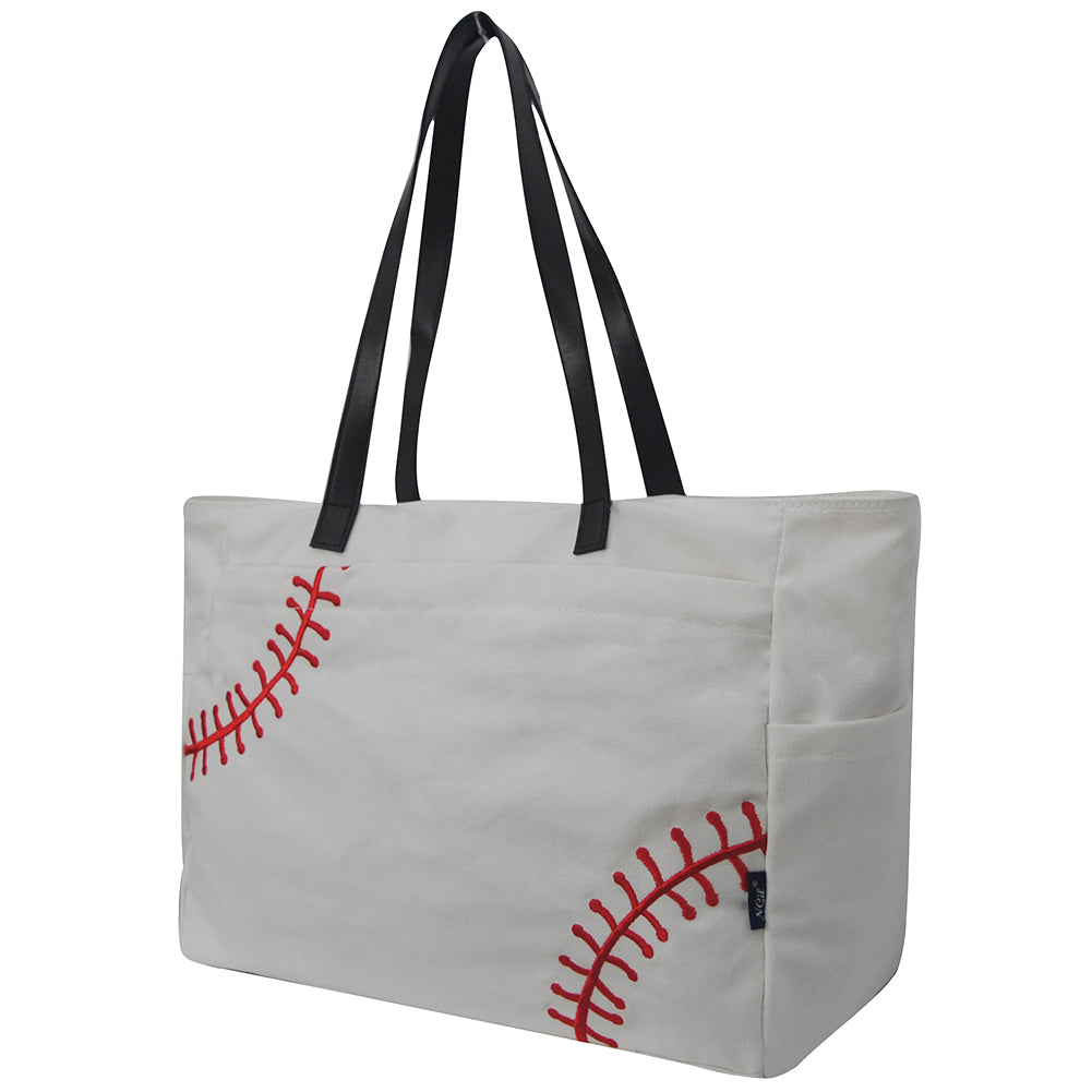 baseball tote bag, NGIL baseball tote, white baseball bag, large baseball tote, canvas baseball tote, baseball mom tote, game day tote bag, sporty baseball tote, baseball fan bag, baseball themed tote, baseball coach tote, roomy baseball tote, tote bag with pockets, ballpark tote bag, baseball accessory tote, zippered baseball tote, stylish baseball bag, baseball field tote, monogram baseball tote, baseball team tote, everyday baseball tote, baseball travel tote bag