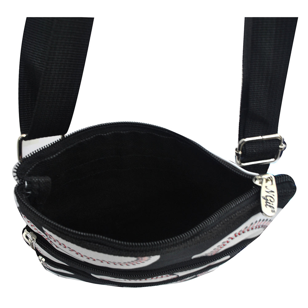 baseball hipster bag, NGIL messenger bag, canvas baseball bag, crossbody baseball bag, baseball mom bag, sporty messenger bag, adjustable strap baseball bag, baseball coach crossbody, game day bag, baseball fan purse, zippered baseball bag, monogram baseball messenger, small baseball tote, baseball event bag, everyday baseball bag, baseball travel crossbody, compact baseball purse, baseball themed messenger, shoulder bag for baseball, baseball utility bag, lightweight baseball crossbody