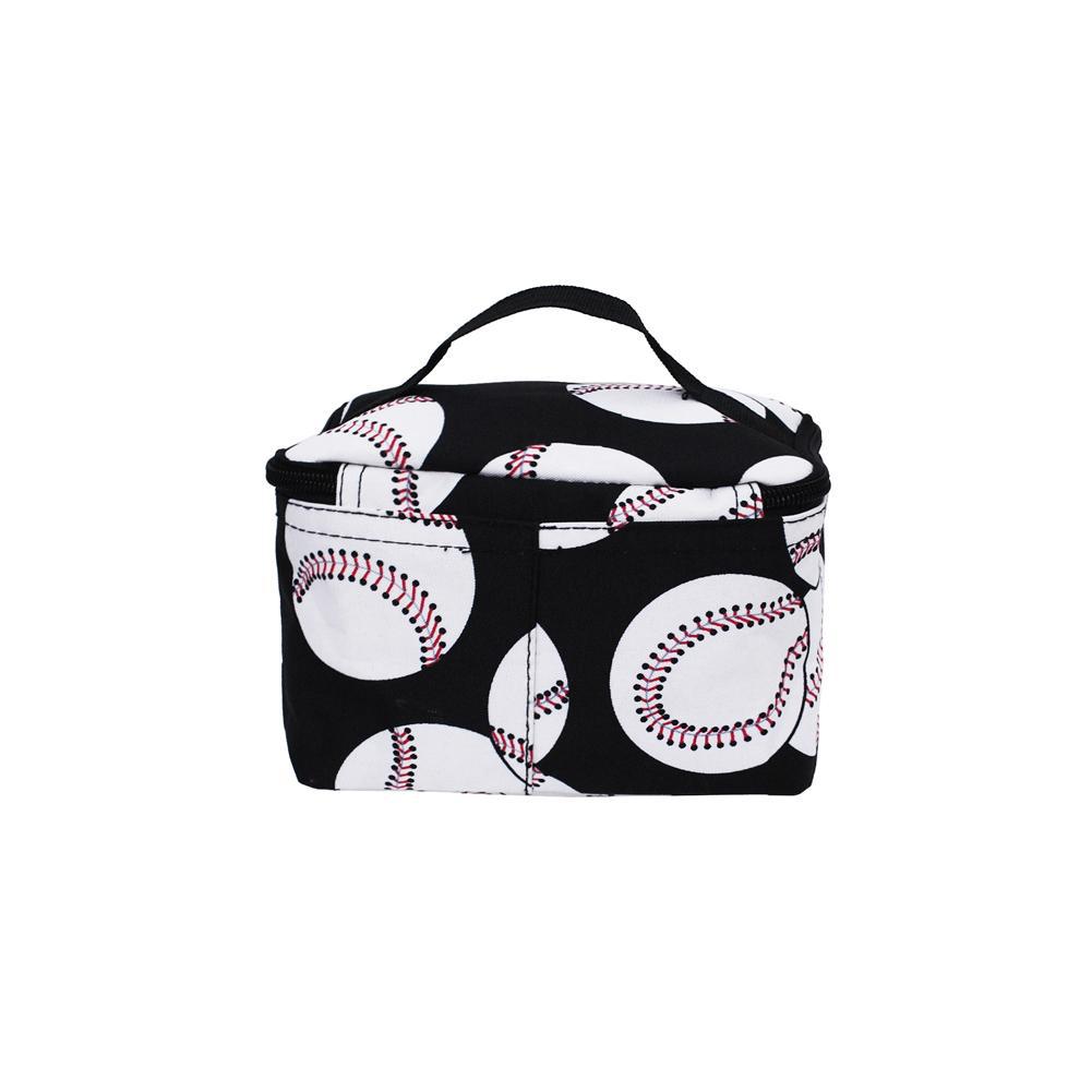 baseball cosmetic case, NGIL makeup case, baseball travel pouch, baseball mom cosmetic bag, canvas baseball makeup bag, baseball themed cosmetic pouch, game day makeup bag, travel baseball case, small baseball toiletry bag, baseball team gift bag, monogram baseball cosmetic case, dugout makeup bag, baseball player travel case, sporty cosmetic case, baseball coach gift pouch, zipper closure cosmetic bag, baseball accessory case, baseball print cosmetic bag, compact baseball makeup case