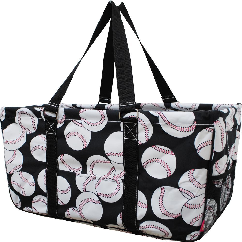 NGIL, Monogram gifts for her, monogram tote for teachers, personalized tote, teacher gifts, baseball gift for mom, baseball game day, large tote, large baseball tote bag