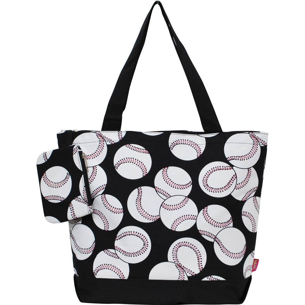 baseball tote bag, NGIL canvas tote, baseball game day bag, canvas baseball tote, baseball mom bag, baseball coach tote, baseball team tote, monogram baseball tote, baseball practice tote, zipper closure tote bag, baseball accessory bag, baseball field tote, baseball travel tote, stylish baseball tote, baseball fan tote, baseball print bag, canvas tote with coin purse, baseball shoulder bag, baseball essentials tote, baseball-themed tote, everyday baseball tote bag
