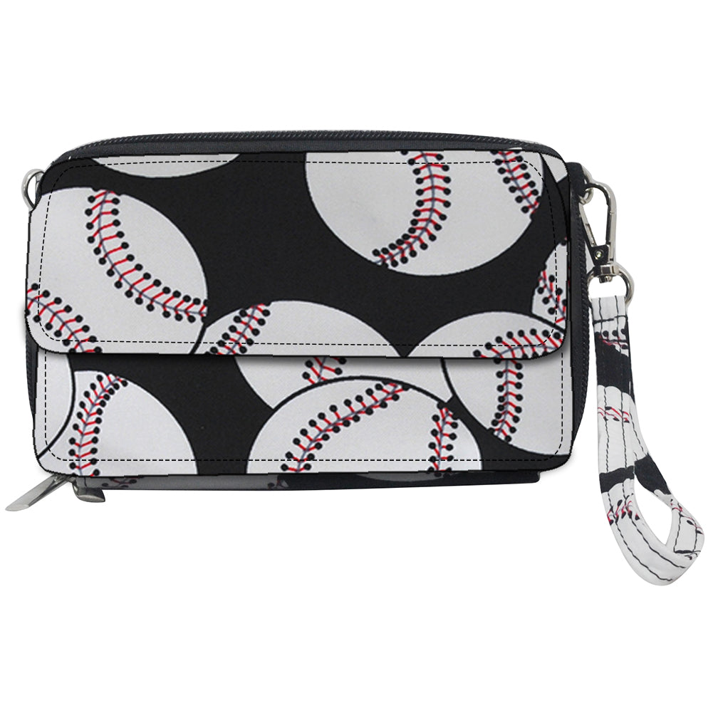 baseball wallet, NGIL all-in-one wallet, baseball mom wallet, baseball coach wallet, canvas baseball wallet, baseball crossbody wallet, wallet with phone pocket, wristlet wallet baseball, baseball fan wallet, zippered baseball wallet, wallet for game day, team mom wallet, travel wallet baseball, monogram baseball wallet, wallet with card slots, adjustable strap wallet, ID window wallet, baseball-themed wallet, sporty wallet for baseball, all-in-one canvas wallet