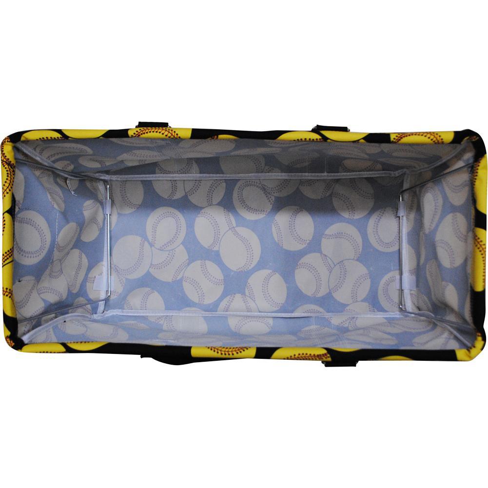 softball utility tote, NGIL softball tote bag, large softball bag, softball mom tote, canvas softball tote, collapsible softball tote, softball coach bag, softball team utility tote, game day softball bag, water-resistant softball tote, softball travel tote, softball gear organizer, softball field bag, open top softball tote, mesh pocket softball bag, softball supply tote, softball themed tote, monogram softball tote, softball player tote, dugout softball tote bag