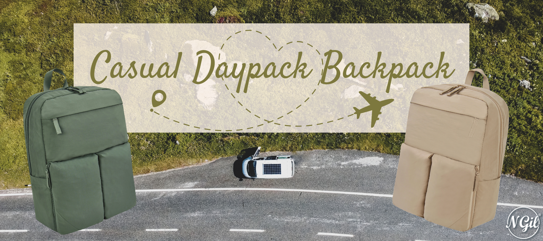 ✈️Effortless Travel Starts with the Casual Daypack Backpack✈️