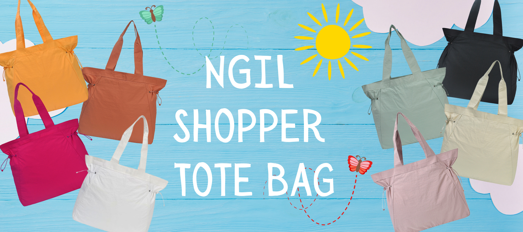 ☁️An Everyday Adventure Bag: the NGIL Shopper Tote Bag☁️