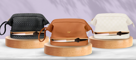 Elevate Your Beauty Routine with the NGIL Faux Leather Cosmetic Bag