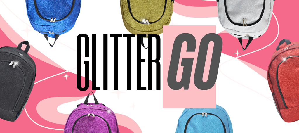 ✨ Sparkle On-the-Go: The Glitter NGIL Canvas Backpack That Shines as Bright as You Do ✨